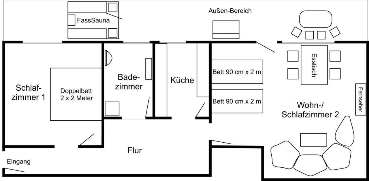Ferienwohnung Elfengast, Fasssauna, Harzurlaub In Bester Lage Bad Harzburg Eksteriør bilde